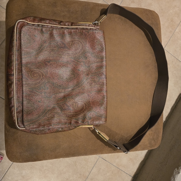 Etro Multicolor Paisley Men's Messenger Bag - Picture 2 of 11